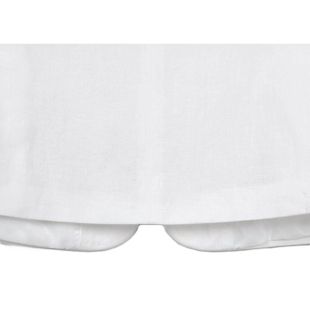 Bar III Mens Slim Fit Linen Sport Coat Blazer 38R White Solid NWT - Picture 6 of 7